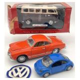 Vintage Volkswagen Model Cars & Patch