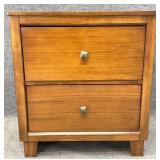 Two Drawer Nightstand