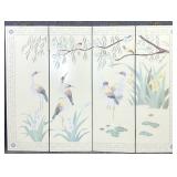 Decorative Crafts 4 Panel Hanging Screen