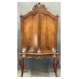Italian Mahogany Linen Cabinet