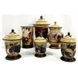 6pc Raymond Waites Renaissance Dinnerware
