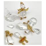 4pc Swarovski & More Crystal  Figurines, Need