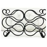 Scroll Metal Wine Bottle Rack