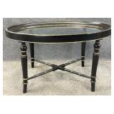 Hekman Oval Regency Style Coffee Table