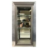 Grey 6ft Curio Cabinet