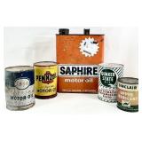 Vintage Automotive Advertising Tin Lubricants &