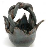 Lantern Hill, Seagrove, NC Art Pottery Basket