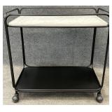 New Union Home Metal & Marble Bar Cart