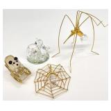 4pc Crystal Figurines