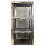 Black Plastic 4ft Shelf