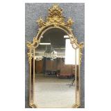 Ateliers Armand Dutry of Belgium Giltwood Mirror