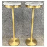 Pair New Union Home Drink Stands