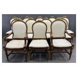 12 Regency Style Dining Chairs