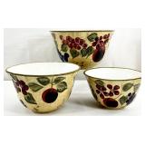 Raymond Waites 3 Piece Nesting Bowls Set