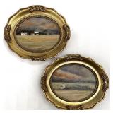 2 Alexander Kaszas (NC) Landscape Oil Paintings