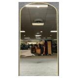 Dome Top Metal Frame Mirror