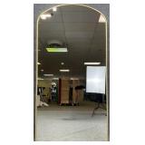 Dome Top Metal Frame Mirror