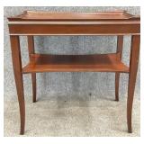 Mahogany Accent Table
