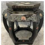 Chinoiserie Decorated Plant Stand/Stool