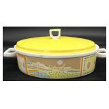 The Little Farm by Shafford Oval Casserole Dish