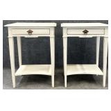 Pair New Alden Parkes Barclay End Tables
