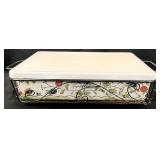 Temp-Tations Rectangle Baking Dish, Stand & Lid