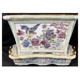 Chinese Enameled Porcelain Jardiniere