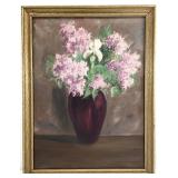 Vintage Floral Still Life Painting