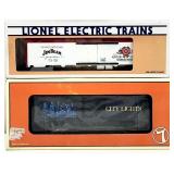 2pc Lionel Jim Beam & NY City Lights Train Cars