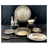 Vintage Silver Plate, Asst.