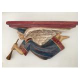 Hand Painted Angel Wall Hanging Corbel