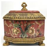 Quality Asian Chinoiserie Lidded Box
