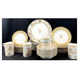 Fitz & Floyd Omnibus Cherub Dinnerware Set