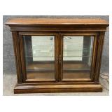 Mahogany Display Case