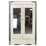 White Mirror Front Wardrobe