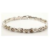 Sterling Silver Claddah Bracelet