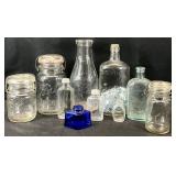 Vintage Glass Bottles