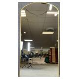 Dome Top Metal Frame Mirror