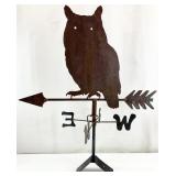 Owl Decorative Metal Weathervane