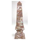 Large Mother of Pearl Obelisk