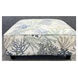 Nautical Upholstered Ottoman