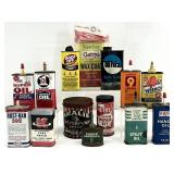 Group Vintage Household Oil Cans & More