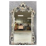 Bombay Co. Rococo Style Ornate Carved Wall Mirror