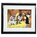 Warnes Bros Looney Tunes Taz Wedding Animation Cel