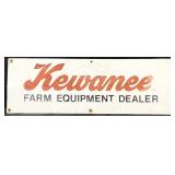 Kewanee Farm Equipment Dealer Advertising Sign