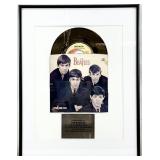 The Beatles 'Love Me Do' Commemorative Gold Record