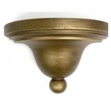 Chelsea House Gold Tone Wall Bracket Shelf