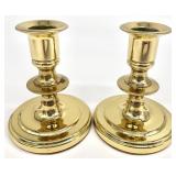 2 Baldwin Brass 4 " Candlesticks