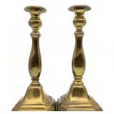 Pair Brass 10 " Candlesticks