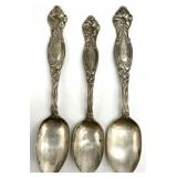 3 International Silver Frontenac Sterling Silver